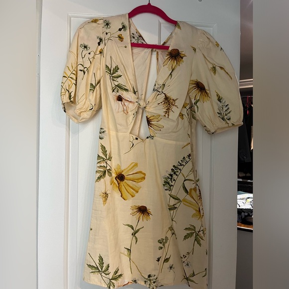 Cut out H&M flower dress size XS - Picture 1 of 1